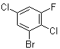 structure of CAS# 202865-57-4, 1-Bromo-2,5-dichloro-3-fluorobenzene;3-Bromo-2,5-dichloro-1-fluorobenzene