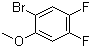 2-Bromo-4,5-difluoroanisole molecular structure (CAS 202865-58-5)