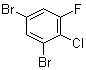 结构式 CAS# 202925-04-0, 1,5-二溴-2-氯-3-氟苯