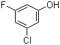 3-Chloro-5-fluorophenol molecular structure (CAS 202982-70-5)