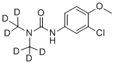 结构式 CAS# 2030182-41-1, 3-(3-氯-4-甲氧基苯基)-1,1-双[(2H3)甲基]脲