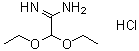 2,2-Diethoxyethanimidamide monohydrochloride molecular structure (CAS 203054-46-0)