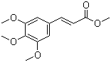 (E)-3,4,5-三甲氧基肉桂酸甲酯分子结构 (CAS 20329-96-8)
