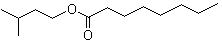 Isoamyl octanoate molecular structure (CAS 2035-99-6)