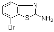 7-溴-2-苯并噻唑胺分子结构 (CAS 20358-05-8)