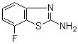 2-Amino-7-fluoro-1,3-benzothiazole molecular structure (CAS 20358-08-1)