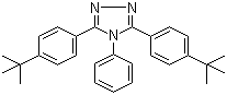 structure of CAS# 203799-76-2, 3,5-Bis[4-(1,1-dimethylethyl)phenyl]-4-phenyl-4H-1,2,4-triazole