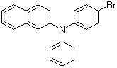 structure of CAS# 204065-88-3, N-(4-Bromophenyl)-N-phenyl-2-naphthalenamine