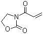 结构式 CAS# 2043-21-2, 3-丙烯酰基-2-噁唑烷酮