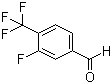3-Fluoro-4-trifluoromethylbenzaldehyde molecular structure (CAS 204339-72-0)