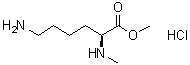 N2-Methyl-L-lysine methyl ester hydrochloride (1:1) molecular structure (CAS 2044709-73-9)