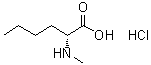 N-Methyl-D-norleucine hydrochloride (1:1) molecular structure (CAS 2044710-37-2)