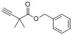Benzyl 2,2-dimethylbut-3-ynoate molecular structure (CAS 204588-77-2)