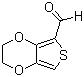 结构式 CAS# 204905-77-1, 2,3-二氢噻吩并[3,4-b][1,4]二恶烷-5-甲醛; 3,4-乙撑基二氧甲醛噻吩