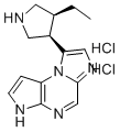 8-((3R,4S)-4-Ethylpyrrolidin-3-yl)-3H-imidazo[1,2-a]pyrrolo[2,3-e]pyrazine dihydrochloride molecular structure (CAS 2050038-84-9)