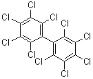 结构式 CAS# 2051-24-3, 十氯联苯