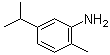 6-甲基-3-异丙基苯胺分子结构 (CAS 2051-53-8)