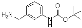 (3-Aminomethylphenyl)carbamic acid tert-butyl ester molecular structure (CAS 205318-52-1)