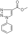 1-Phenyl-1H-[1,2,3]triazole-4-carboxylic acid methyl ester molecular structure (CAS 2055-52-9)