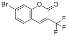 7-Bromo-3-(trifluoromethyl)-2H-chromen-2-one molecular structure (CAS 2055269-03-7)