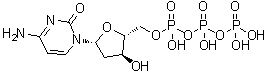 2'-Deoxycytidine 5'-triphosphate molecular structure (CAS 2056-98-6)