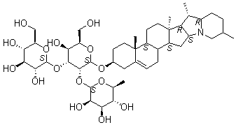 alpha-Solanin molecular structure (CAS 20562-02-1)