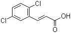 2,5-Dichlorocinnamic acid molecular structure (CAS 20595-47-5)