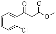 Methyl 3-(2-chlorophenyl)-3-oxopropionate molecular structure (CAS 205985-98-4)