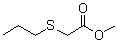 structure of CAS# 20600-65-1, Methyl (propylthio)acetate