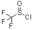 三氟甲基亚磺酰氯分子结构 (CAS 20621-29-8)