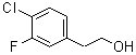 4-Chloro-3-fluorobenzeneethanol molecular structure (CAS 206362-79-0)