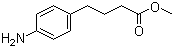 structure of CAS# 20637-09-6, Methyl 4-(4-aminophenyl)butyrate;4-(4-Aminophenyl)butanoic acid methyl ester