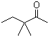 3,3-二甲基-2-戊酮分子结构 (CAS 20669-04-9)