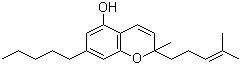 structure of CAS# 20675-51-8, Cannabichromene