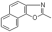 结构式 CAS# 20686-65-1, 2-甲基萘并[2,1-d]恶唑