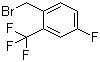 4-氟-2-(三氟甲基)溴苄分子结构 (CAS 206860-48-2)