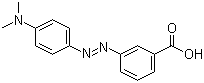 结构式 CAS# 20691-84-3, 间甲基红; 3-((4-(二甲基氨基)苯基)偶氮)苯甲酸