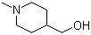 1-甲基-4-哌啶甲醇分子结构 (CAS 20691-89-8)