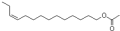 (Z)-11-十四碳烯-1-醇乙酸酯分子结构 (CAS 20711-10-8)