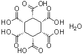 (1alpha,2alpha,3alpha,4alpha,5alpha,6alpha)-1,2,3,4,5,6-Cyclohexanehexacarboxylic acid monohydrate molecular structure (CAS 207121-44-6)