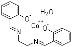 N,N'-二水杨醛乙二胺钴 (II) 水合物分子结构 (CAS 207124-68-3)
