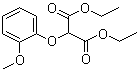 Diethyl (2-methoxyphenoxy)malonate molecular structure (CAS 20730-58-9)