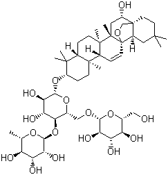 柴胡皂苷 C分子结构 (CAS 20736-08-7)