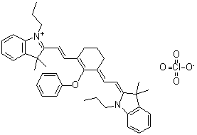 IR 768 perchlorate molecular structure (CAS 207399-06-2)