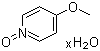 4-Methoxypyridine 1-oxide hydrate molecular structure (CAS 207511-18-0)