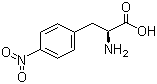 结构式 CAS# 207591-86-4, 4-硝基-L-苯丙氨酸