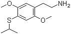 2,5-Dimethoxy-4-(isopropylthio)phenethylamine molecular structure (CAS 207740-25-8)