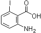 6-碘邻氨基苯甲酸分子结构 (CAS 20776-52-7)