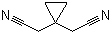 1,1-Cyclopropanediacetonitrile molecular structure (CAS 20778-47-6)