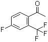 结构式 CAS# 208173-21-1, 4'-氟-2'-三氟甲基苯乙酮